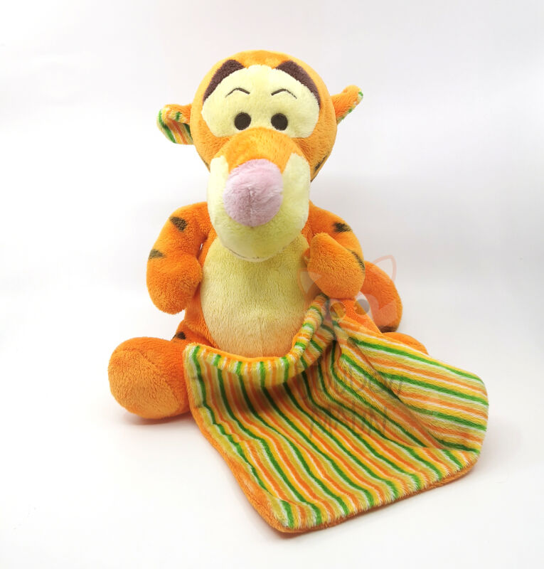  - tigger - plush with comforter orange yellow green 30 cm 